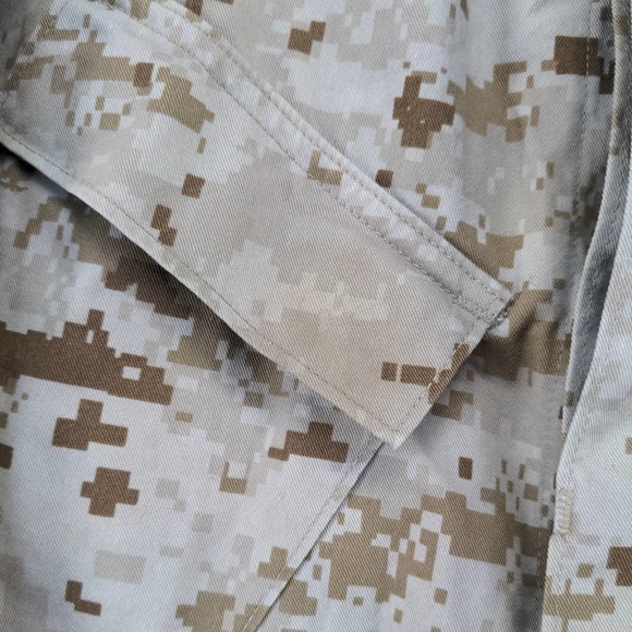 Propper International Womens Desert Camo Blouse Tan Size M Short USMC Marines - Picture 11 of 13